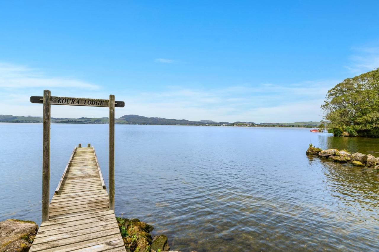 Koura Lodge Rotorua Luaran gambar