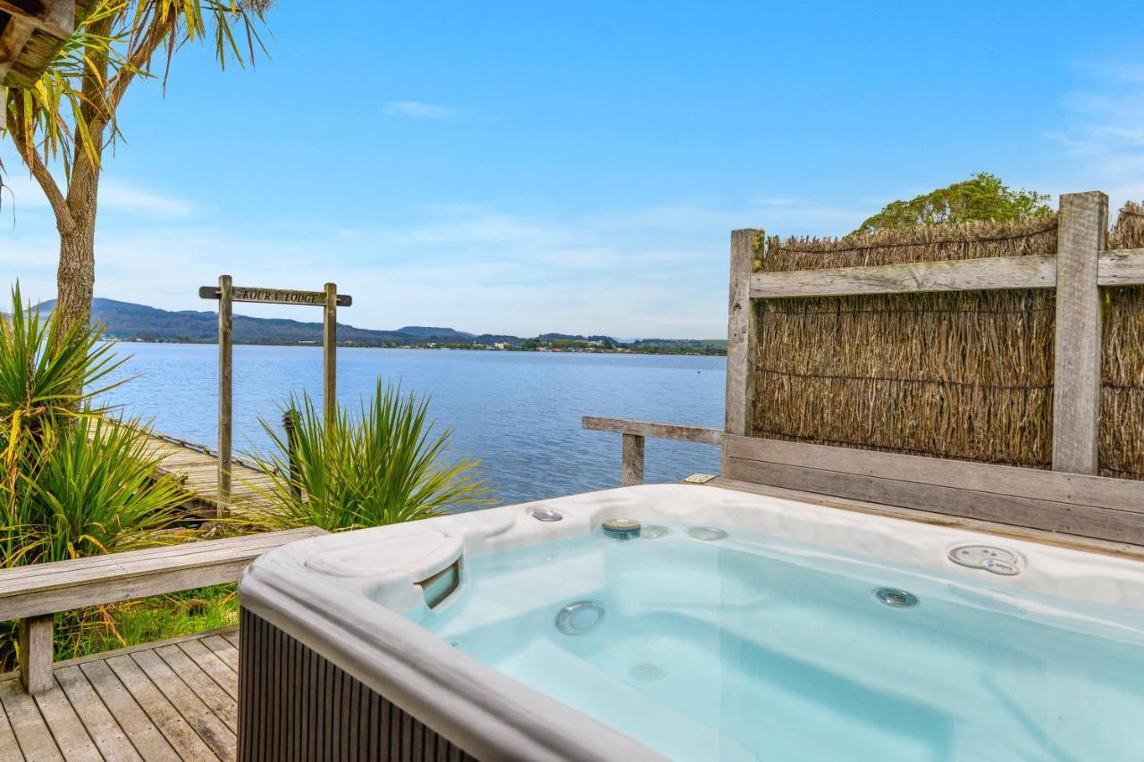 Koura Lodge Rotorua Luaran gambar